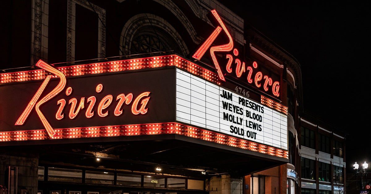 The Riviera Theatre, Chicago