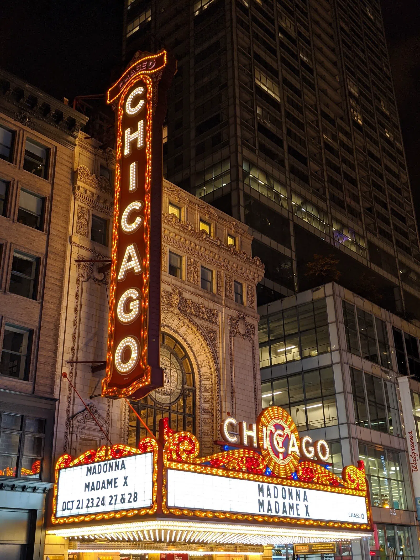 芝加哥的The Chicago Theatre